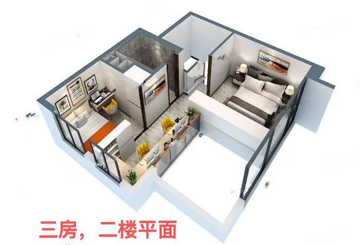 松山湖红本房4800一平【万科广场】精装两房总价28.8万，首付5万上车(图8)